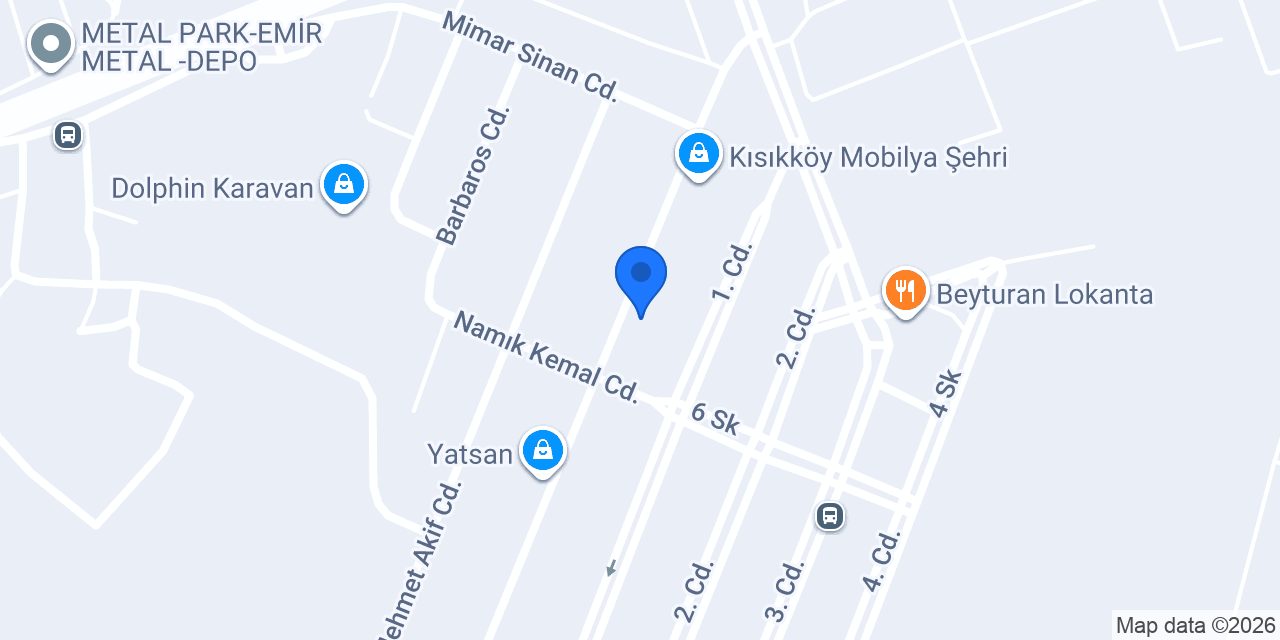 Divanev | İzmir Kısıkköy konumu