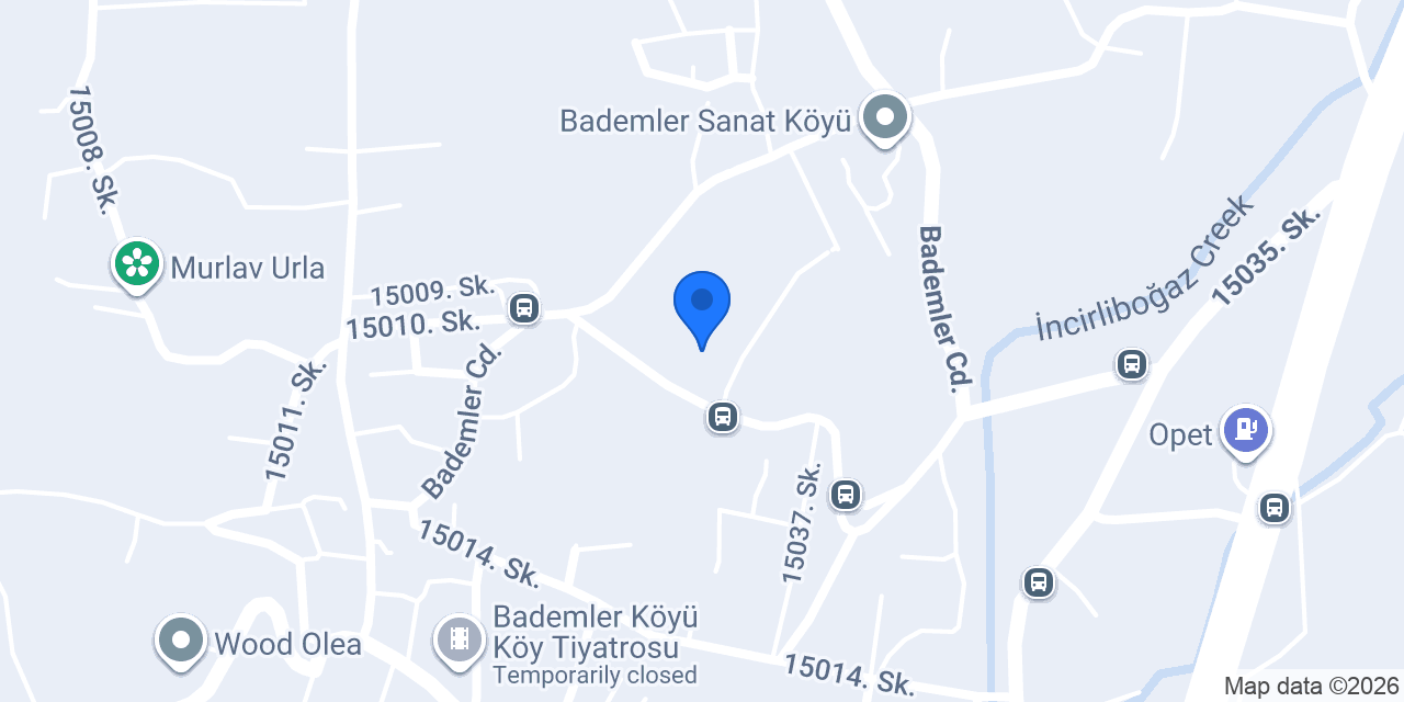 Bademler İlköğretim Okulu konumu