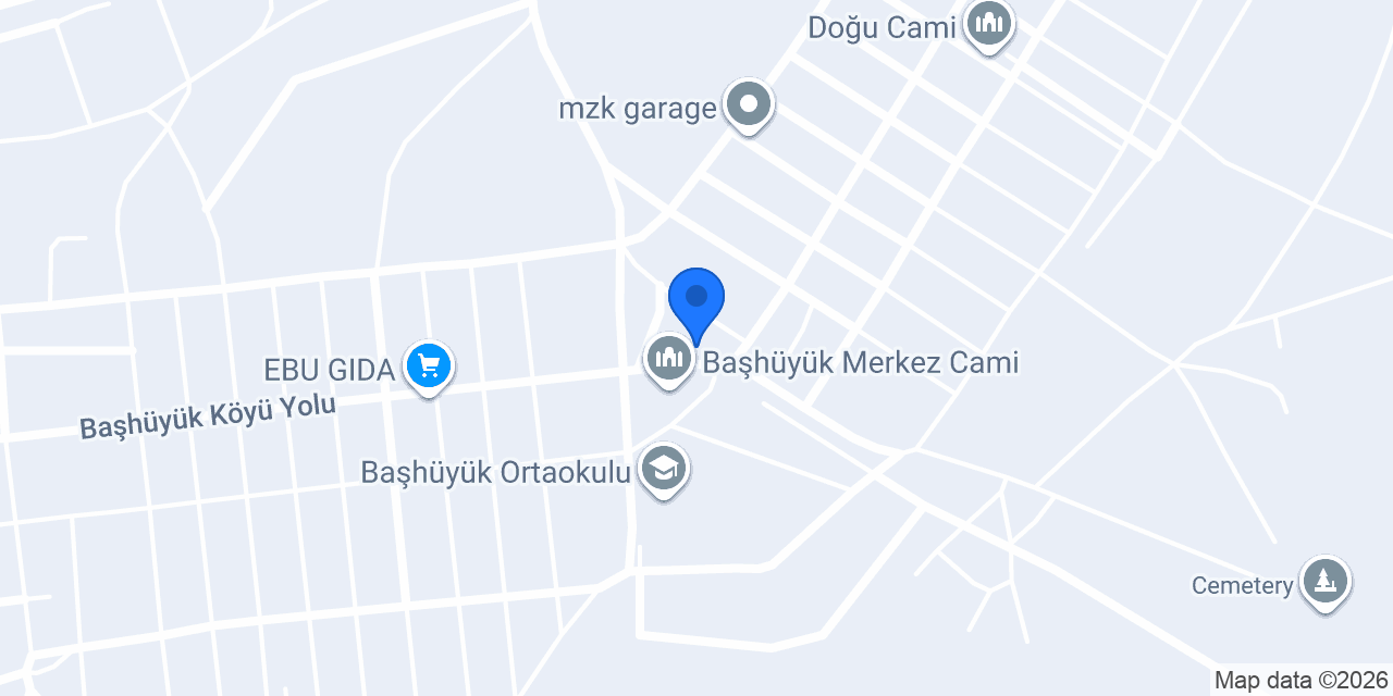 Başhüyük mahallesi muhtarlığı konumu