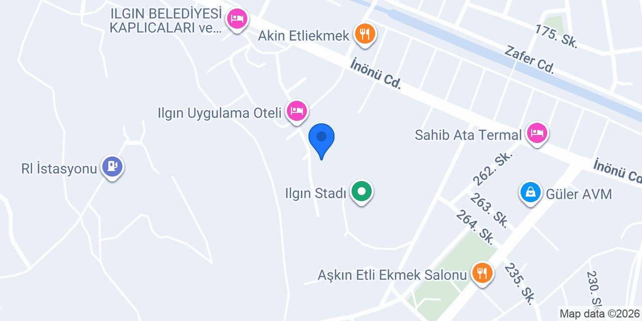 Ilgın Toki Mesleki ve Teknik Anadolu Lisesi konumu