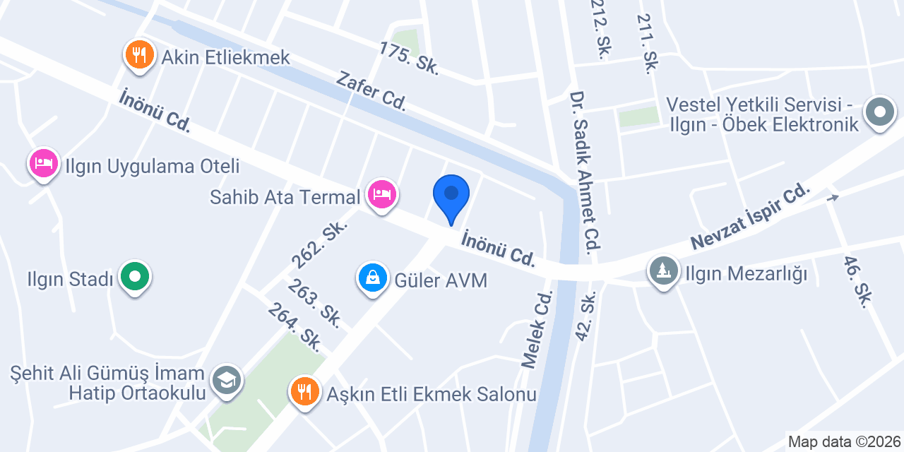 Çiğköftem Ilgın Çiğ köfte konumu