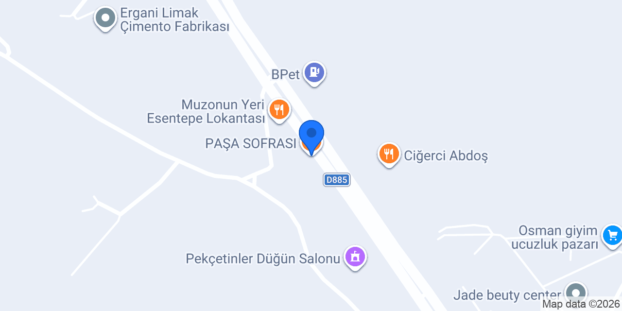 PAŞA SOFRASI konumu