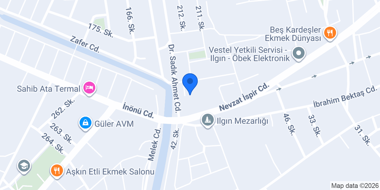 Ilgın 1 Nolu Aile Sağlığı Merkezi konumu