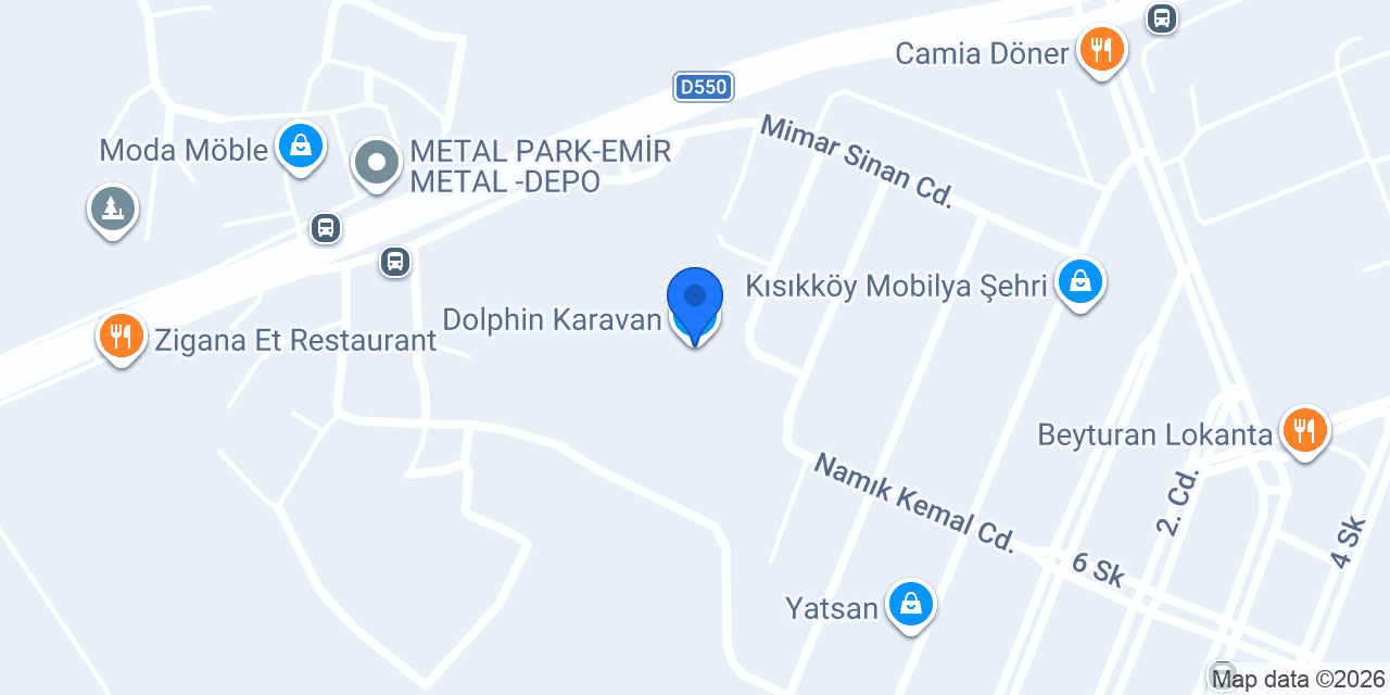 Dolphin Karavan konumu