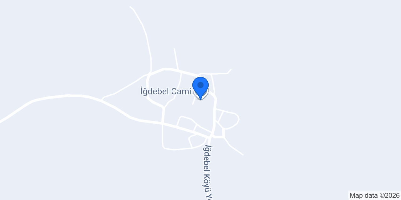 İğdebel Cami konumu