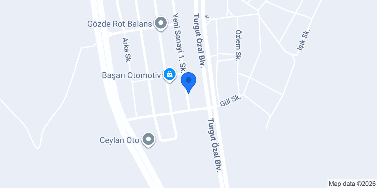 Kayhan Oto Yedek Parça konumu