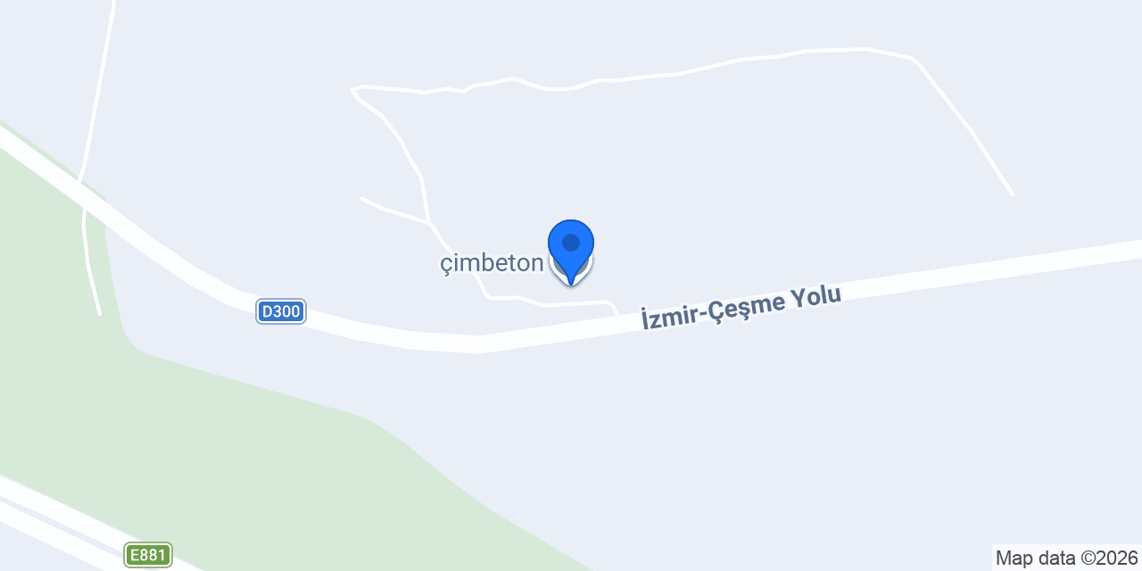çimbeton konumu