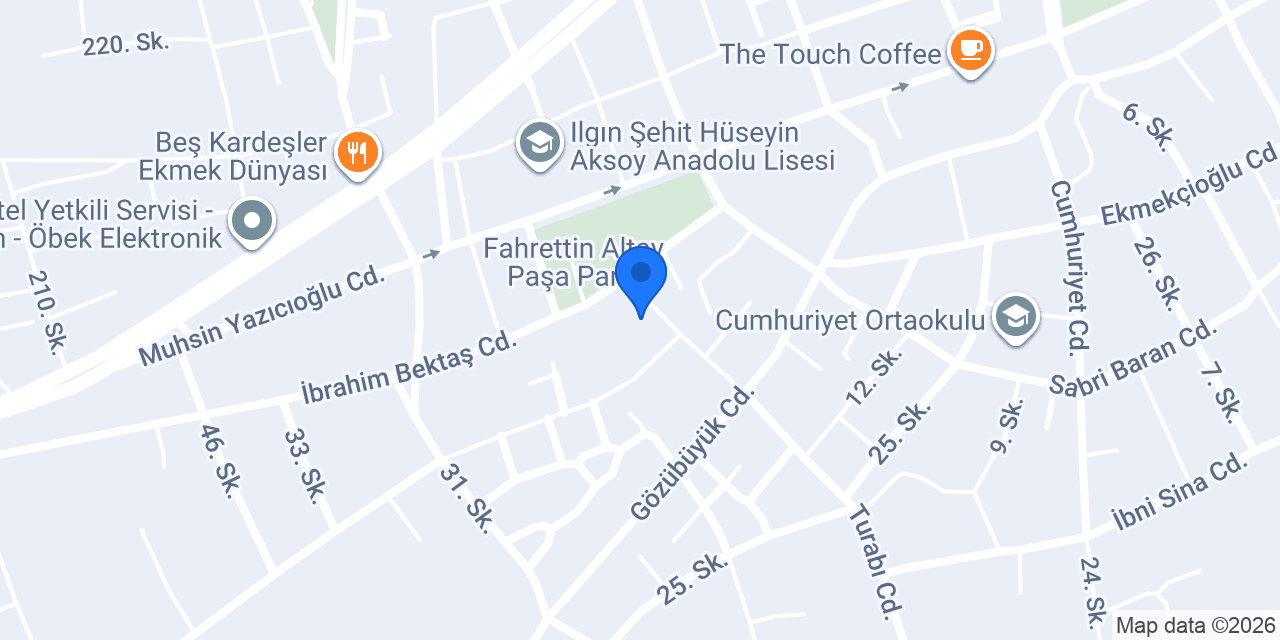 Hacıoğlu etliekmek lahmacun konumu