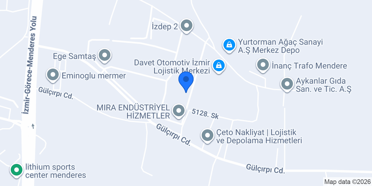 BLUMAQ TURKEY LOGISTIC CENTER konumu