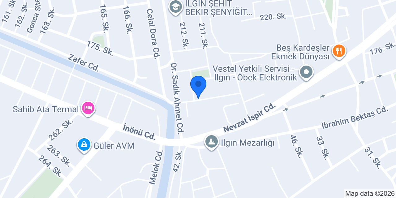 AKYAYLAR ORLONCULUK konumu
