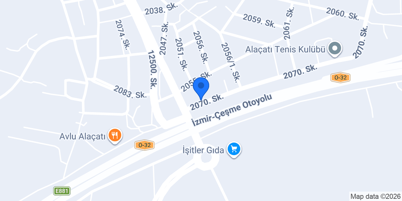 NAYAPORT ALAÇATI OTEL konumu