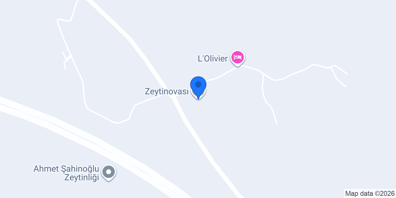 Zeytinovası konumu