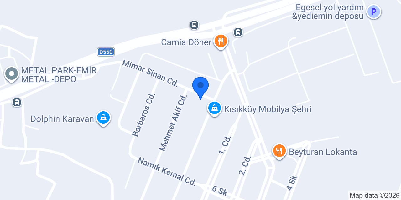 Damla Dizayn konumu