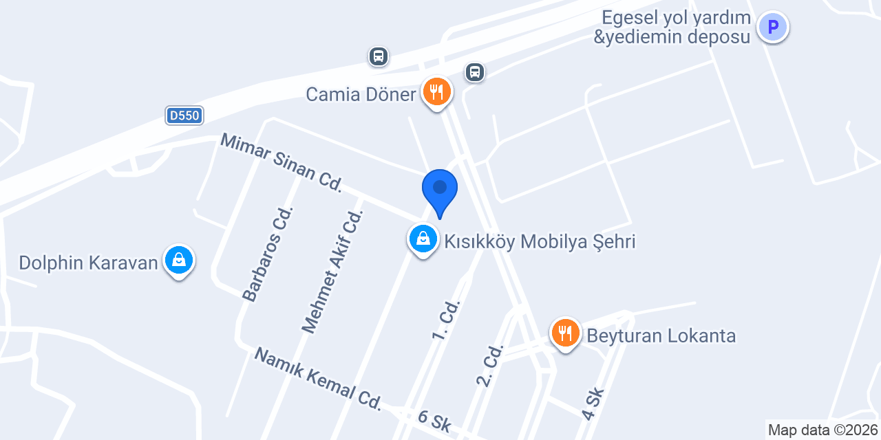 Kral Mobilya Showroom Plus konumu