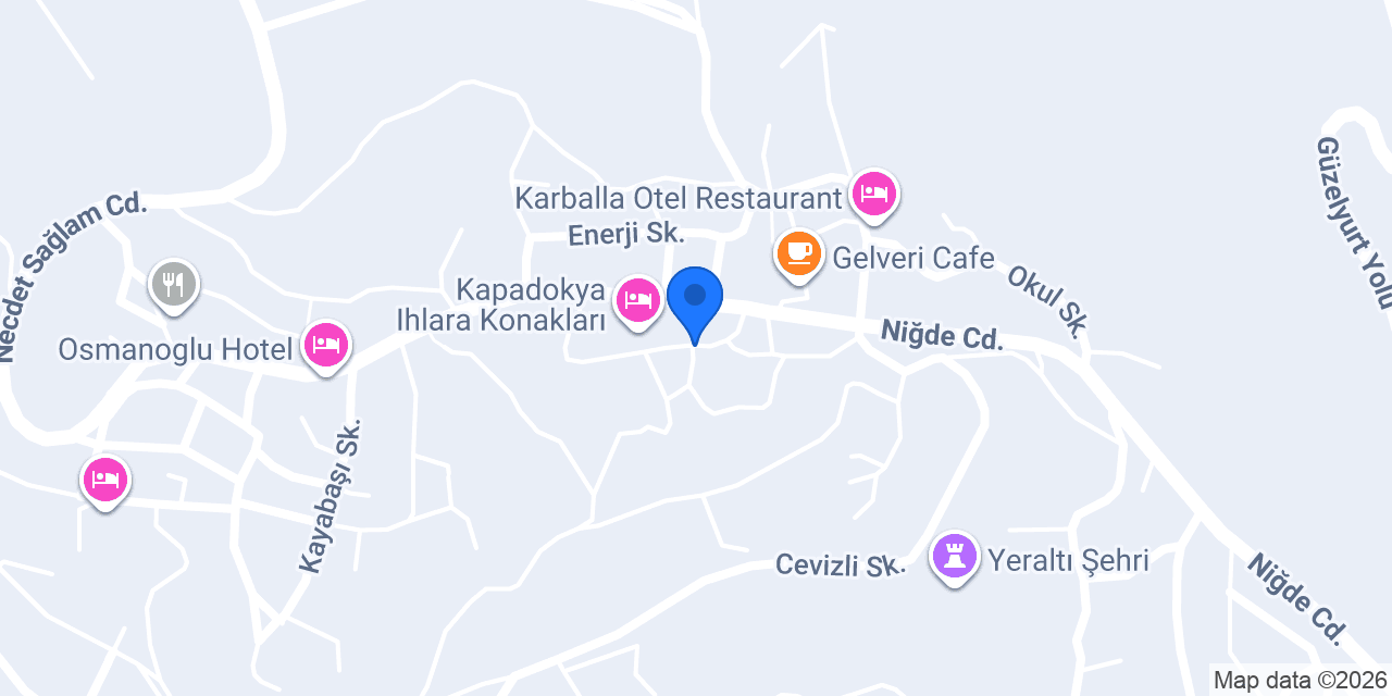 Lanora Turizm konumu