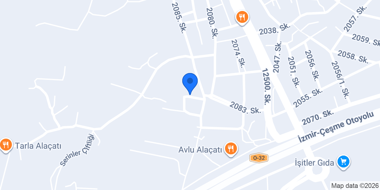 Le Vent Alaçatı Otel konumu