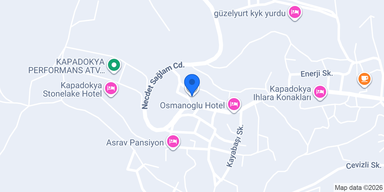 Gelveri Gastronomi Konağı konumu