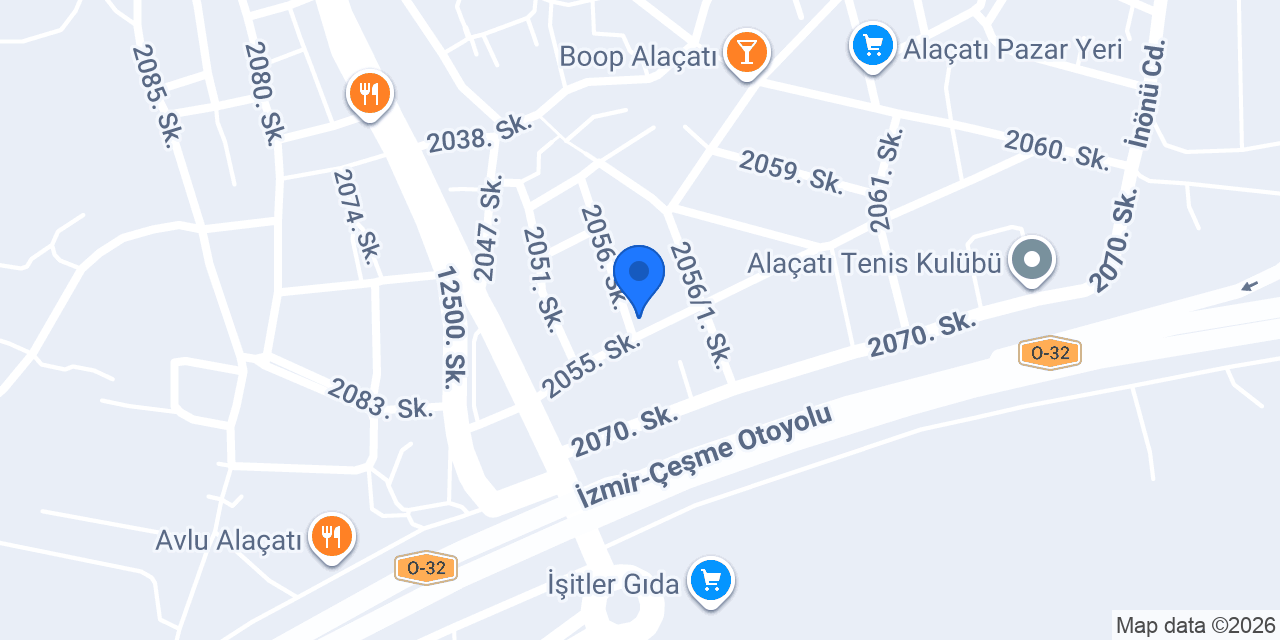 Alaçatı Viola Hotel konumu