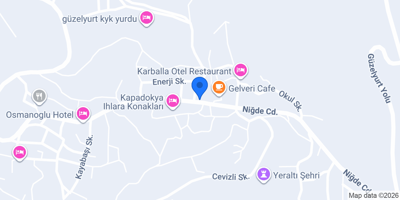 Çaglayan Market konumu