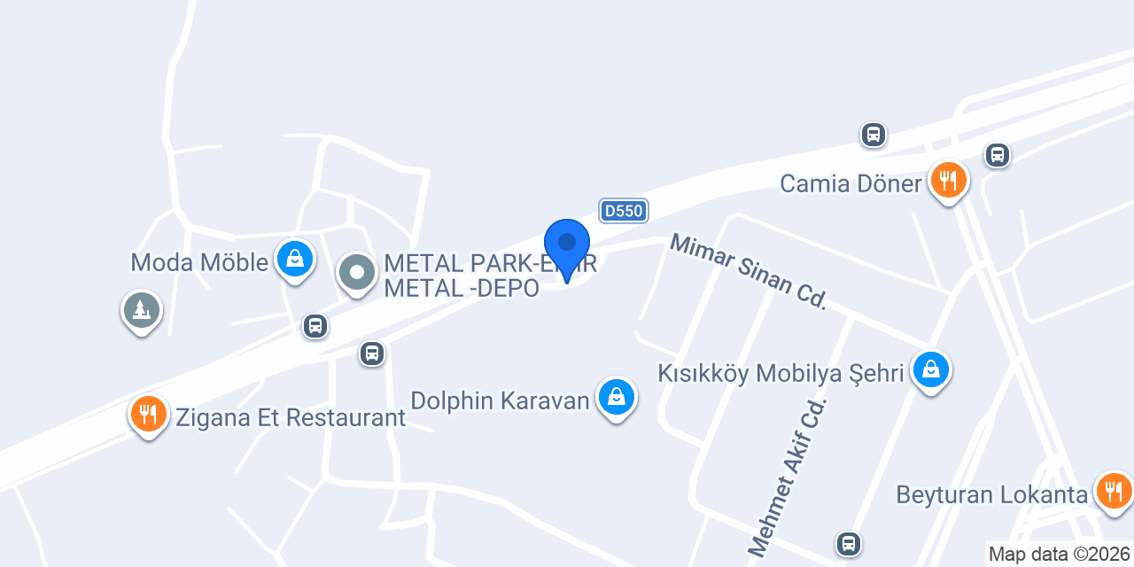 Ermiş A.Ş. Kısık Depoları konumu