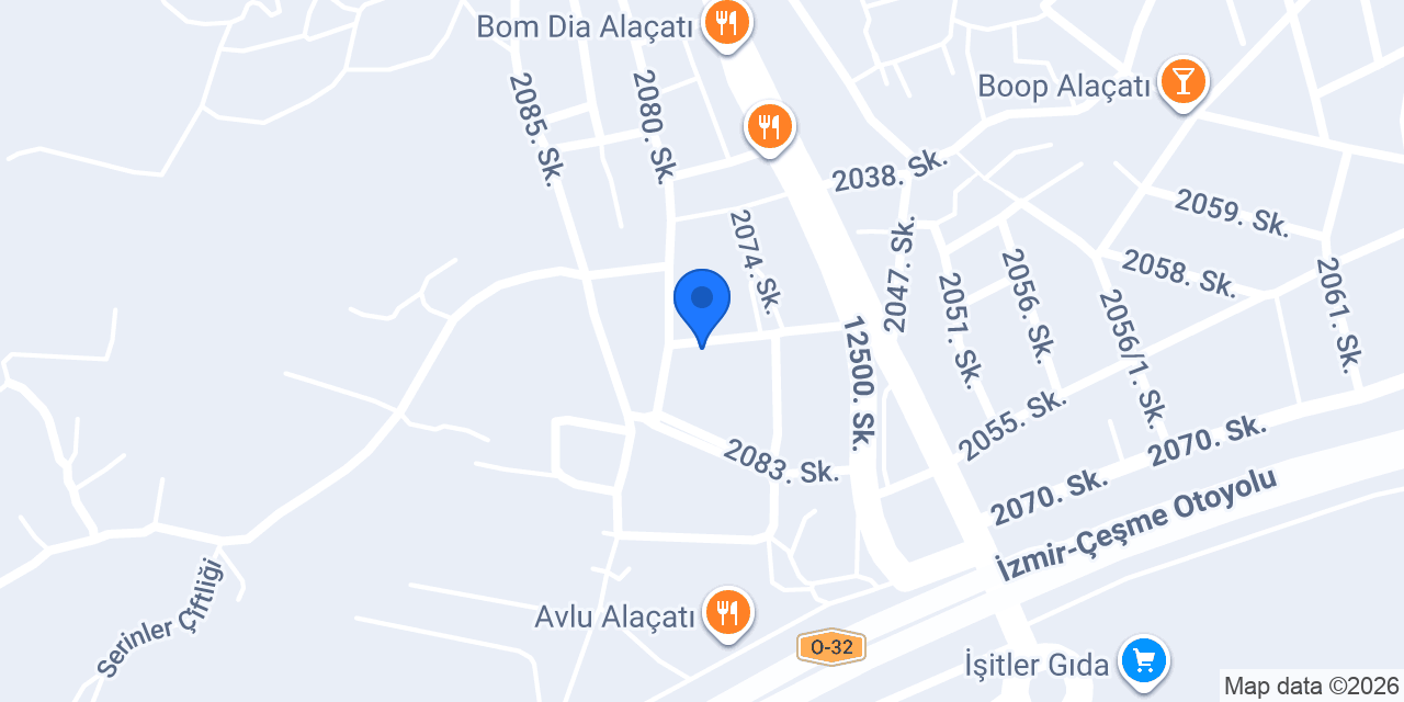 Denizkabuğu Otel konumu
