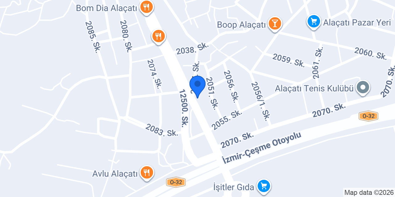Faw Alaçatı konumu