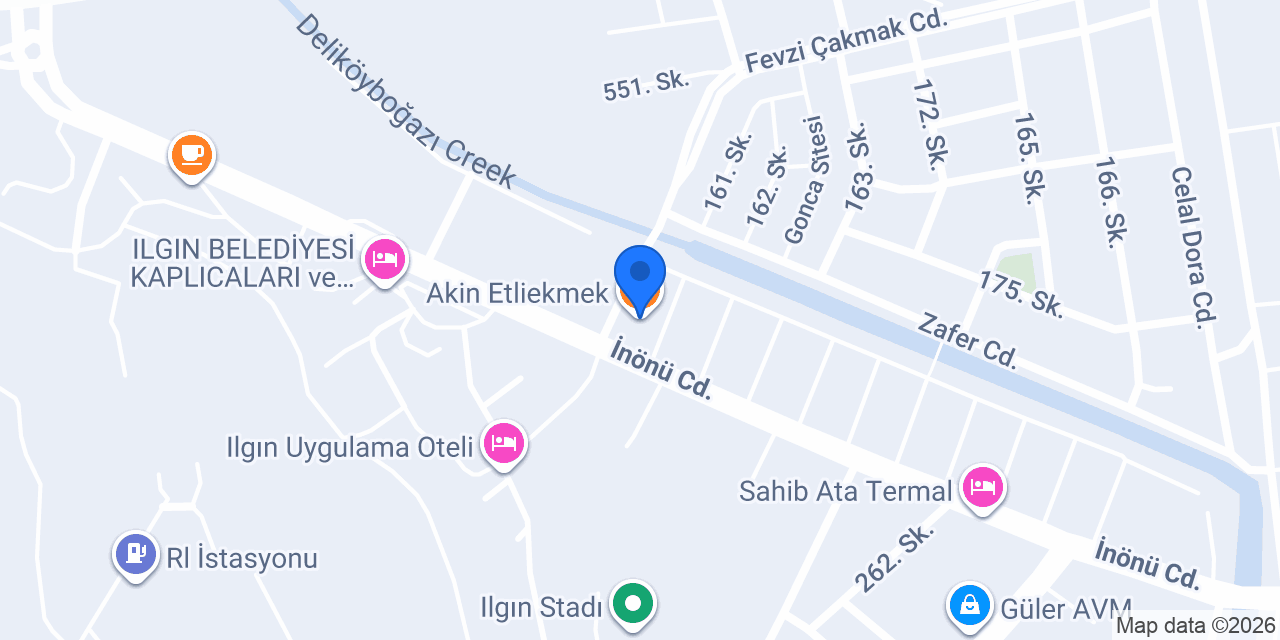 Akin Etliekmek konumu