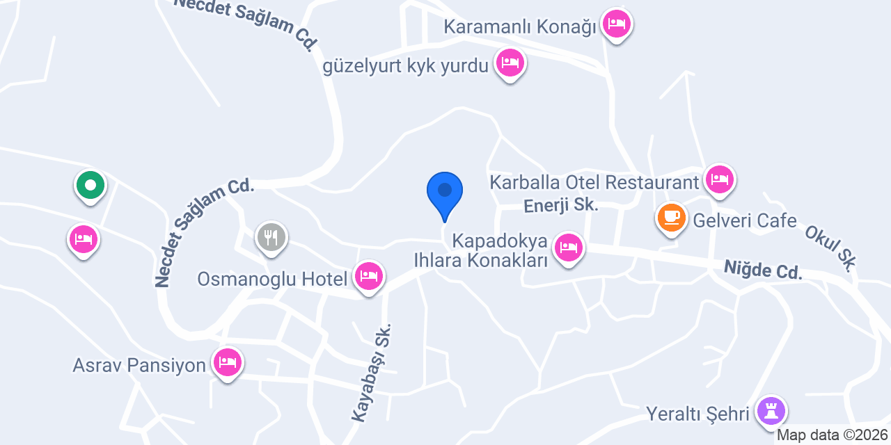 GÜZELYURT KARAVAN PARK konumu