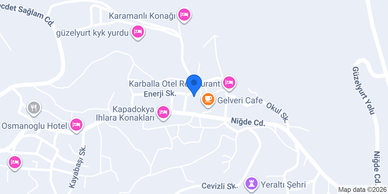 Ata Restoran konumu