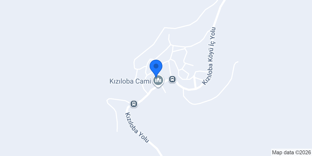 Kızıloba İlkokulu konumu