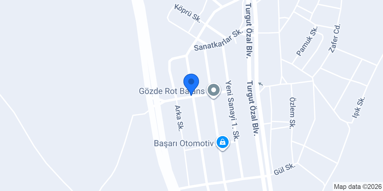 Oto ünsal yedek parça konumu