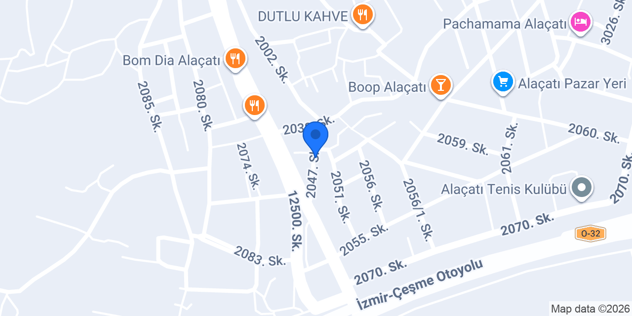 Onüç Cafe Boutique konumu