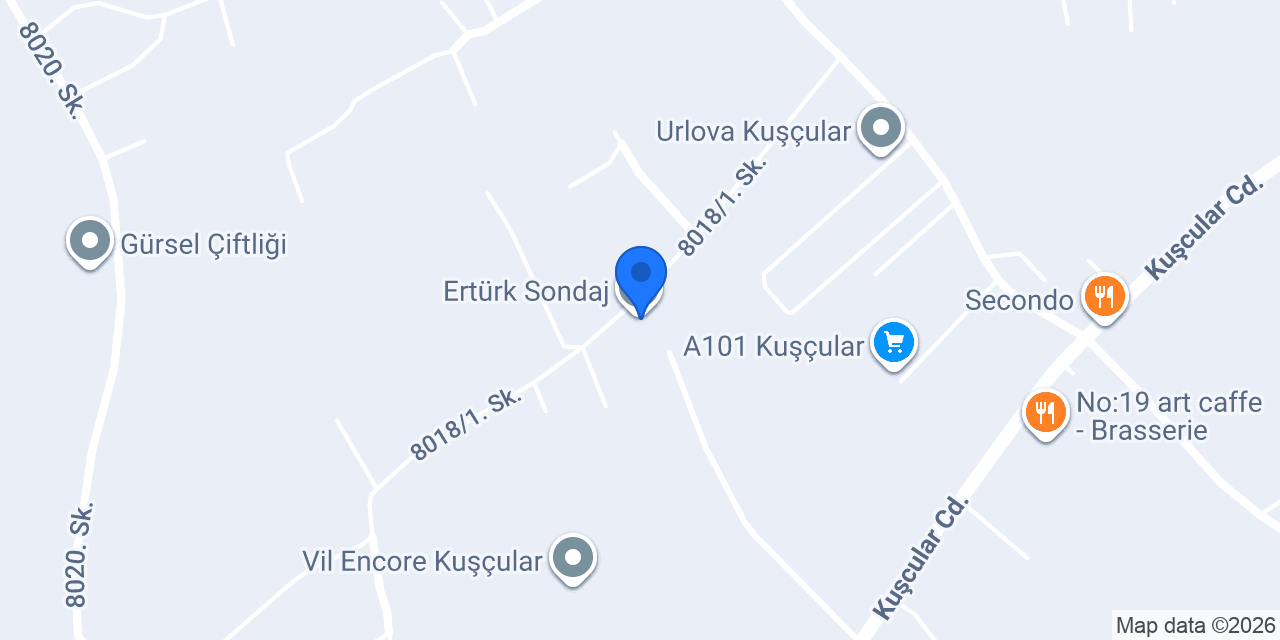 Ertürk Sondaj konumu