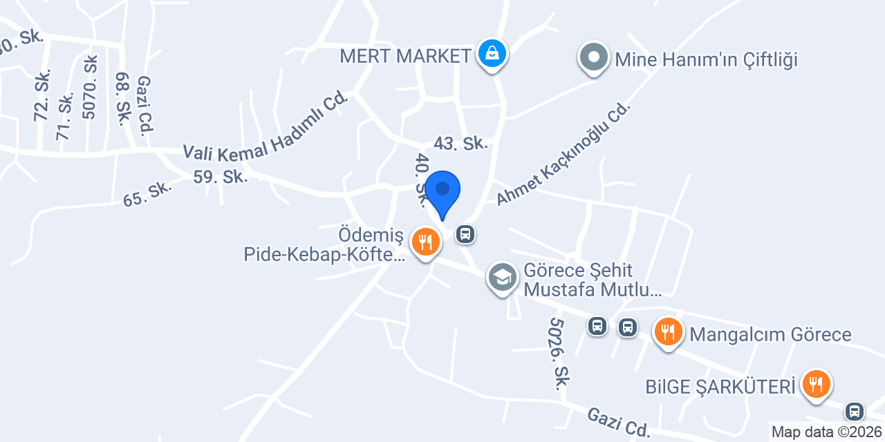 GÖRECE BERBER EMRE YILDIRAY konumu