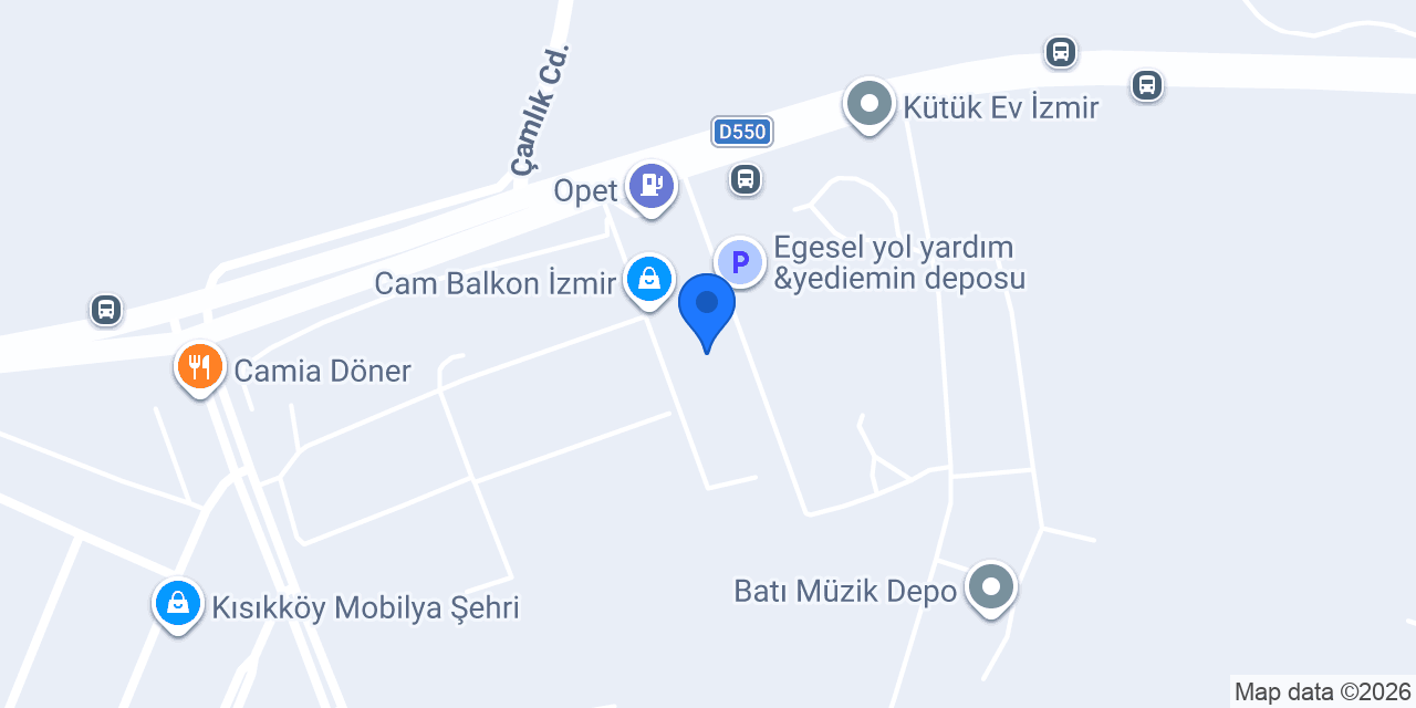 Altan Dekor konumu