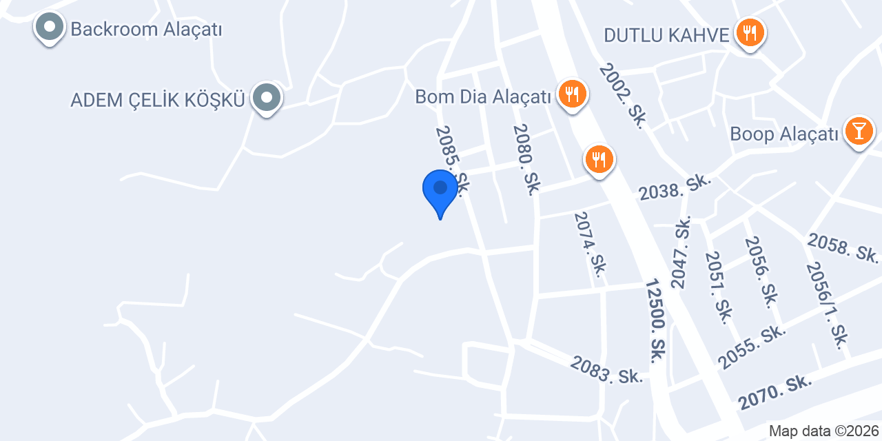 Genova1050 - Alaçatı konumu