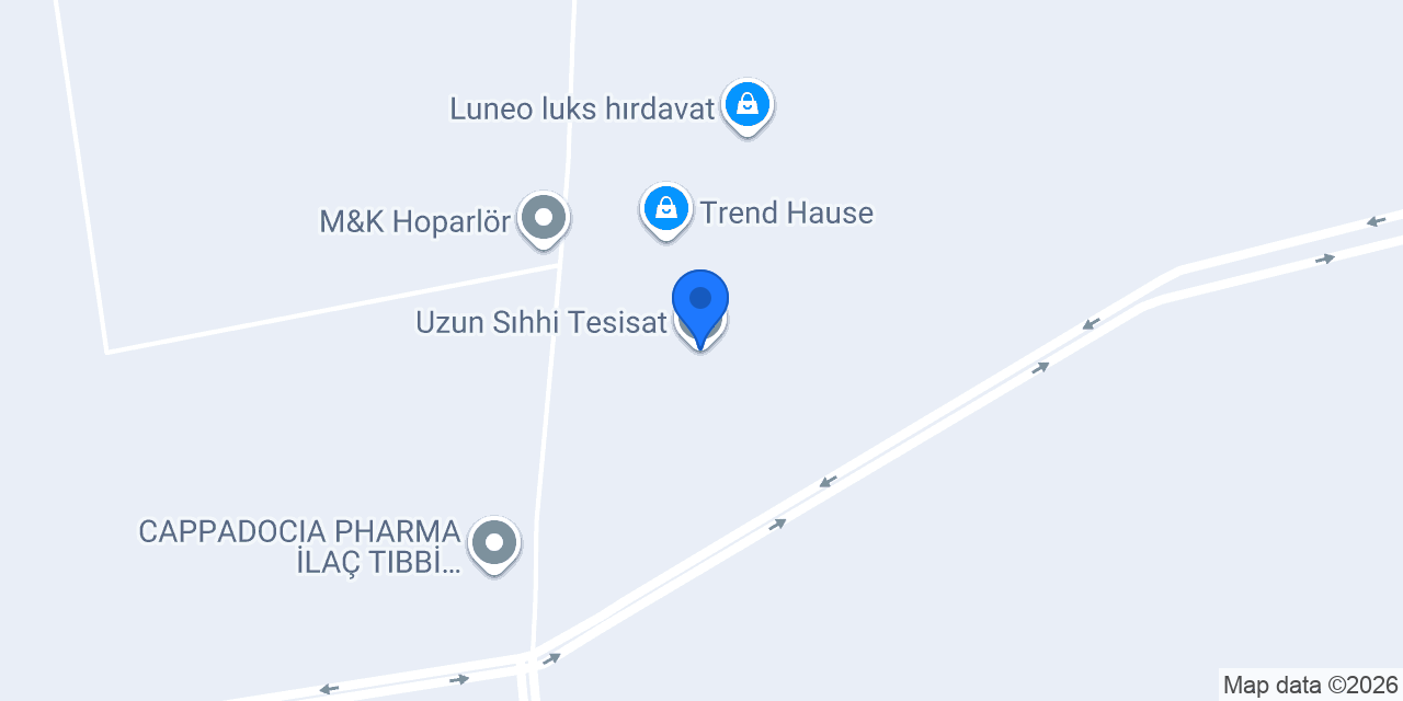 Uzun Sıhhi Tesisat konumu