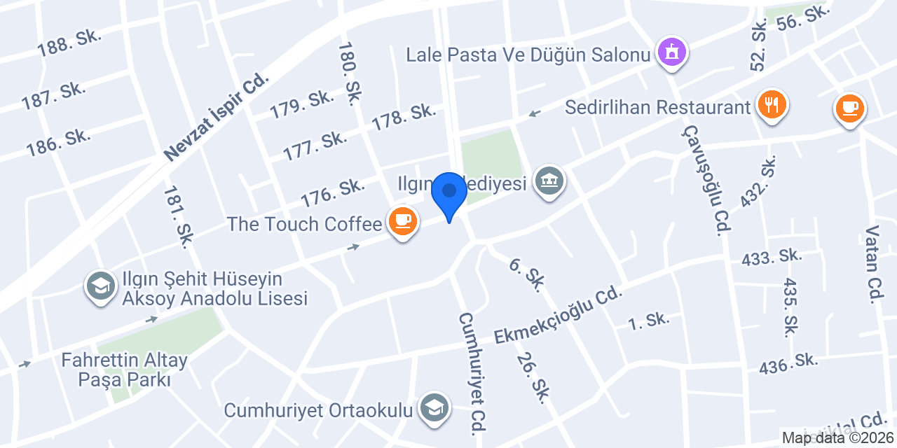 Ömer Aybak Çiğköfte Konya Ilgın konumu