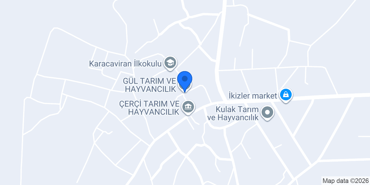 GÜL TARIM VE HAYVANCILIK konumu