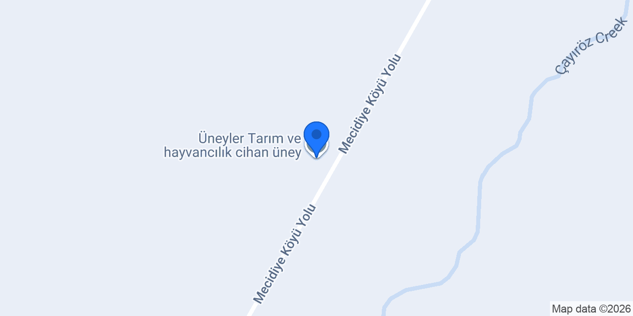Üneyler Tarım ve hayvancılık cihan üney konumu