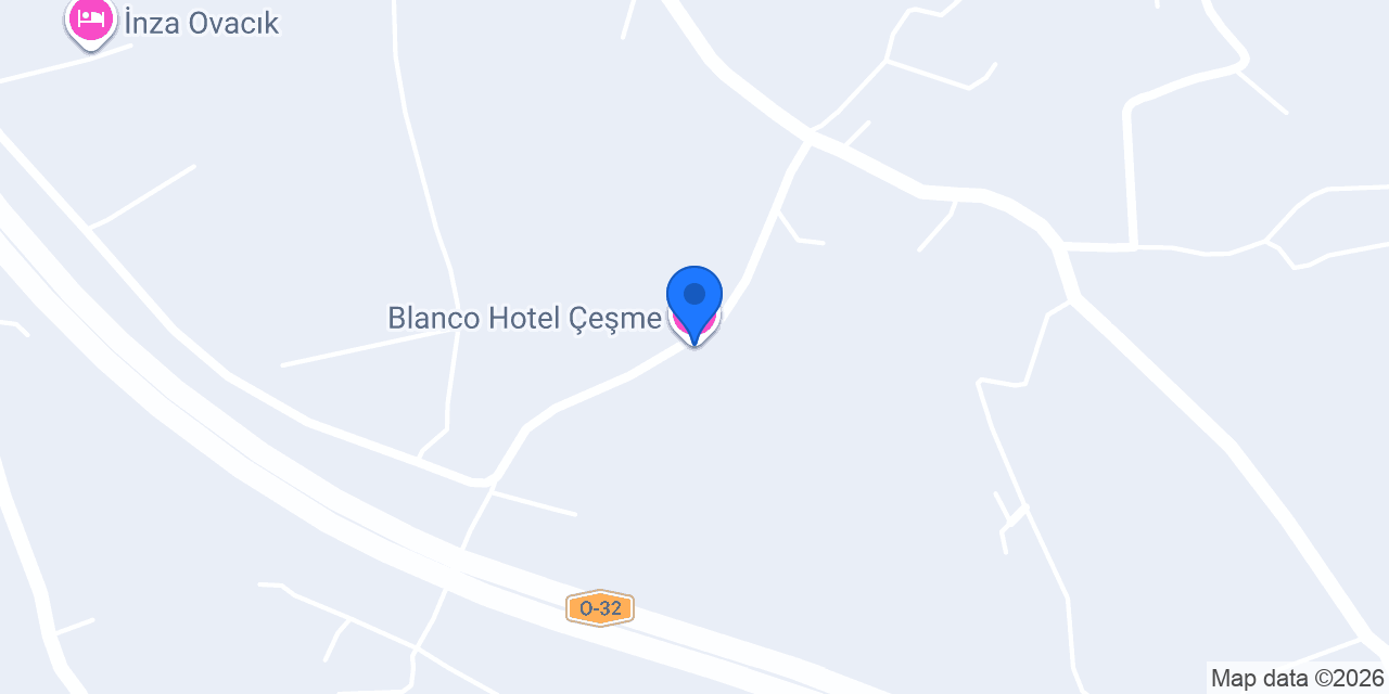 Blanco Hotel Çeşme konumu