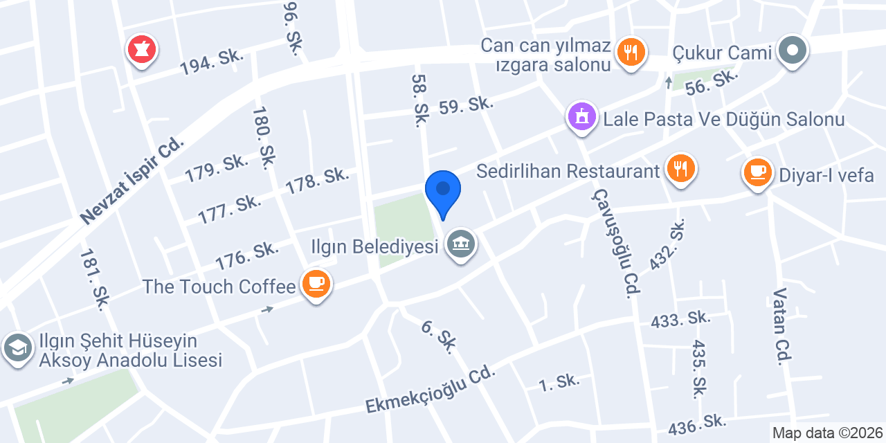 Nezih ev yemekleri konumu