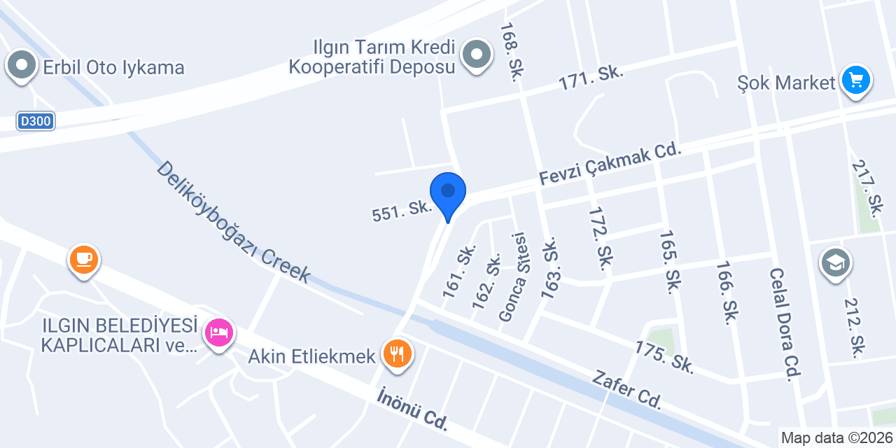 İlgın İlçe Müftülüğü konumu