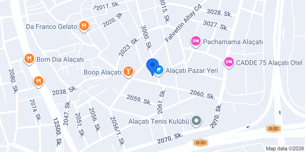 Talles Suite Alaçatı konumu