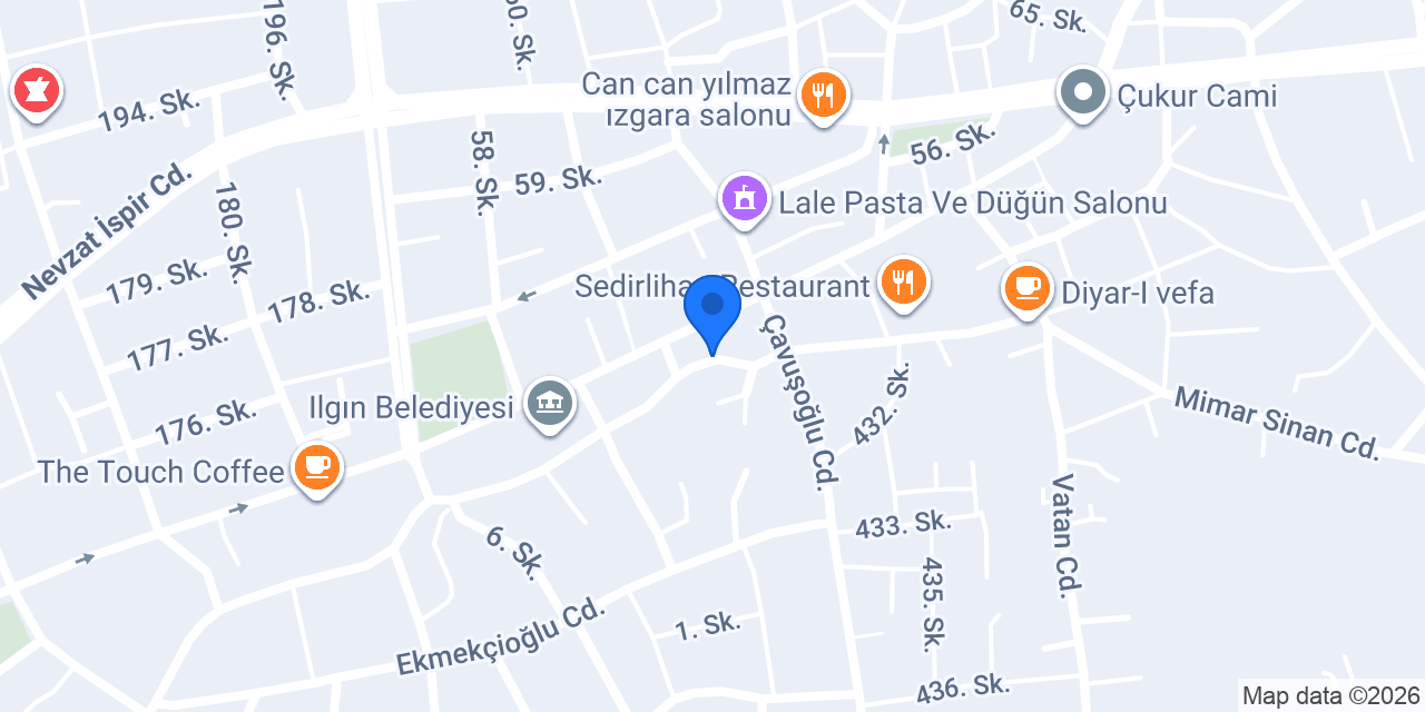 Leydi Bayan Kuaförü konumu