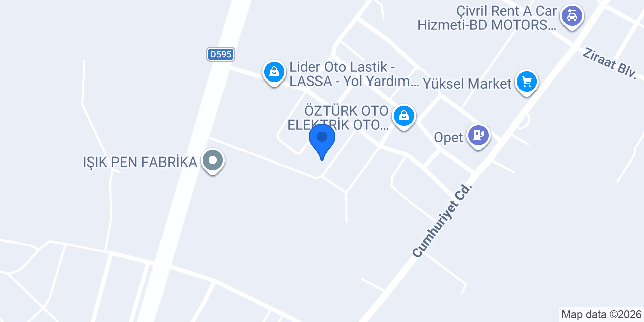 Altundağ Auto Servis konumu