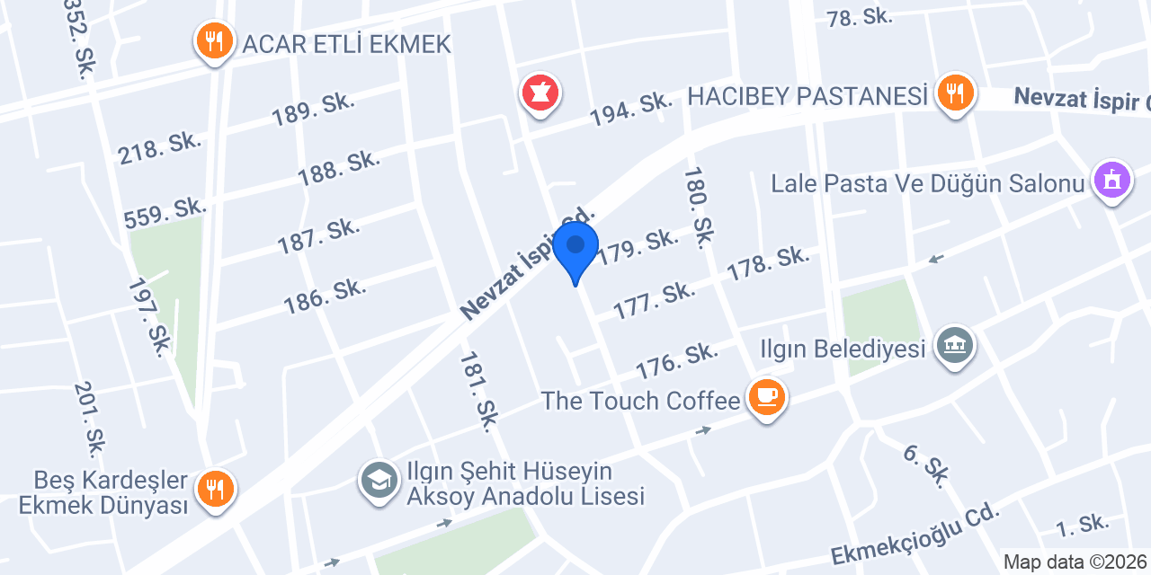 Tunç inşaat konumu