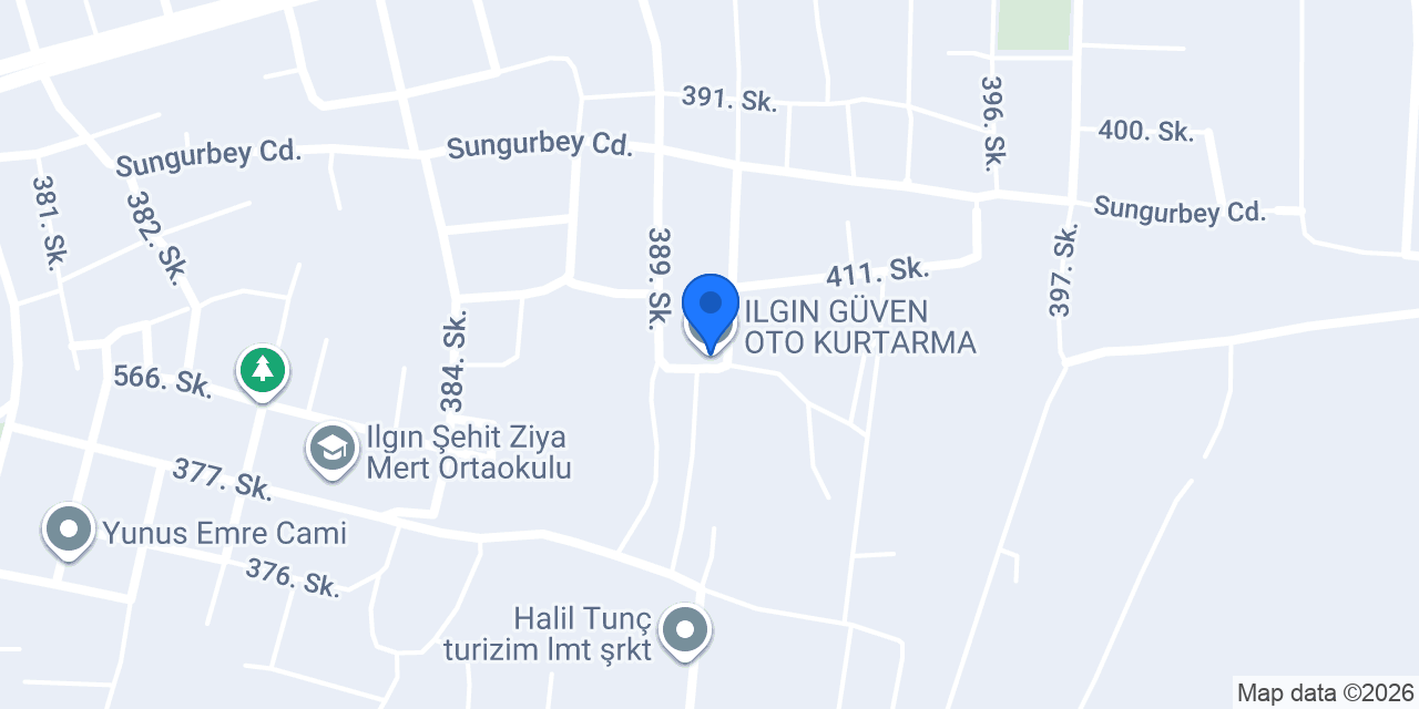 ILGIN GÜVEN OTO KURTARMA konumu
