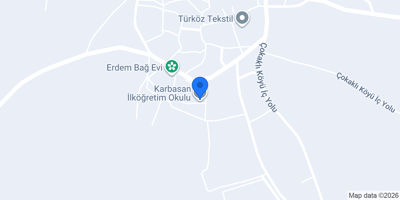 Karbasan İlköğretim Okulu konumu