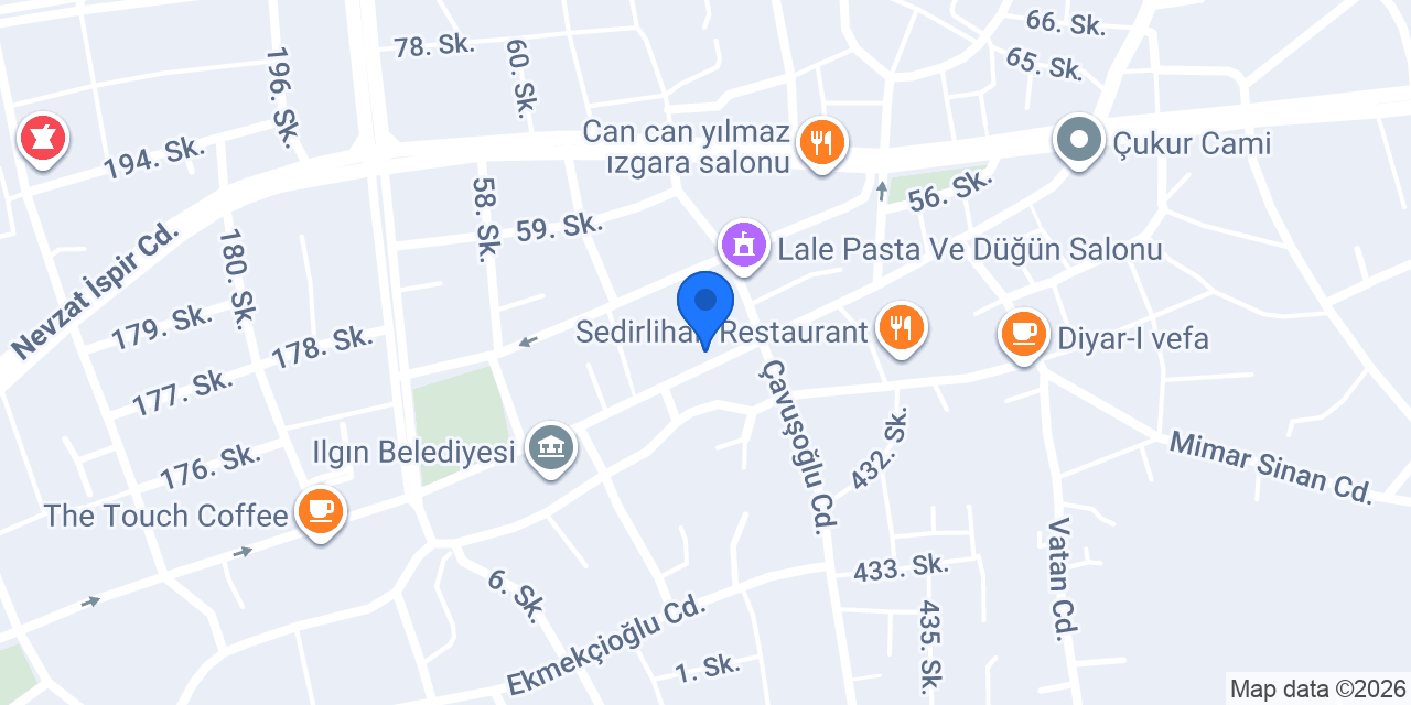 Ilgın Safir Eşarp konumu